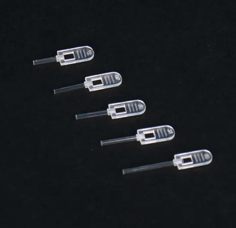 Tubo Capilar de Vidro 5µL a 15µL com Empunhadura